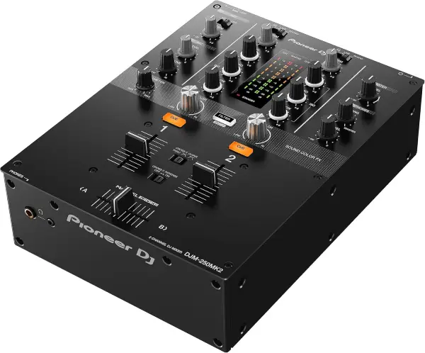 The Pioneer DJ DJM-250MK2 is an ideal mixer for beginner DJs who want professional-grade performance in a compact, no-nonsense format.
